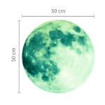 Nagy Hold - Foszforeszkáló matrica